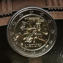 2 Euro Kursm�nze Litauen 2022 aus dem Bu satz