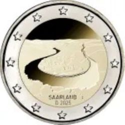 2 BRD  GM Saarland 2025 UNC