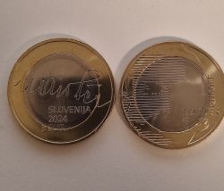 3 Euro Gedenkmnze Slowenien 2024 Rudolf Maister