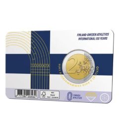 Beide Varianten 2 Euro Gedenkmnzen Finnland Leichtathletik in CC, weitere Bilder