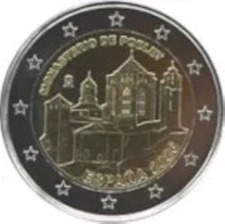 2 Euro Gedenkm�nze 2026 Spanien Kloster Poblet