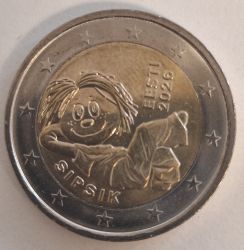 2 Euro Gedenkm�nze Estland 2026 Sipsik