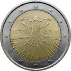 2 Euro Gedenkm�nze Litauen 2026 Energieunabh�ngigkeit