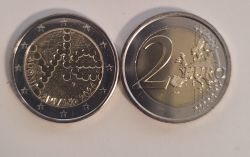 2 Euro Gedenkm�nze Finnland 2026 Finnischer Rundfunk