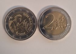 2 Euro Kursm�nze San Marino 2026