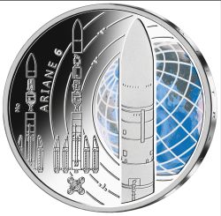 5 Euro BRD Gedenkm�nze Ariane 6 2026 UNC / Bankfrisch
