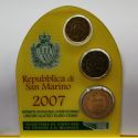 San Marino Mini KIT 2007 mit 10C 20 Cent und 2