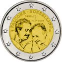 2 Euro Gedenkmnze Italien 2022 - 30 Todestag der Richter Giovanni und Paolo