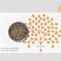 2 Euro Coin Card Lettland 2022 100 Jahre seit Gründung der Bank