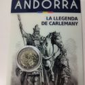 2 Euro Gedenkmnze Andorra 2022 Karl des Groen