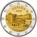2 Euro Gedenkmünze Spanien 2023 Altstadt von Caseres