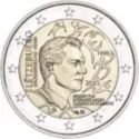 2¤ COIN CARD Luxemburg Großherzog Henri Mitglied des internationalen Olympischen Komitees
