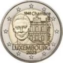 2¤ COIN CARD Luxemburg 175. Jahrestag der Abgeordnetenkammer und der ersten Verfassung 1848