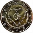 2 Euro Gedenkmünze Portugal 2024 Olympiamanschaft