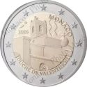 2 Euro PP Monaco 2026 Duche de Valentinois