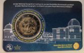 2 Euro Gedenkm�nze Belgien 2026 in der CC 50 Jahre Nationales Geographisches Institut, 200 Jahre K�nigliche Belgische Sternwarte