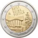 2 x 2 Euro Gedenkm�nzen Finnland 2026 Raili und Pietil� beide Coin Cards