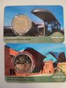 2 x 2 Euro Gedenkm�nzen Finnland 2026 Raili und Pietil� beide Coin Cards